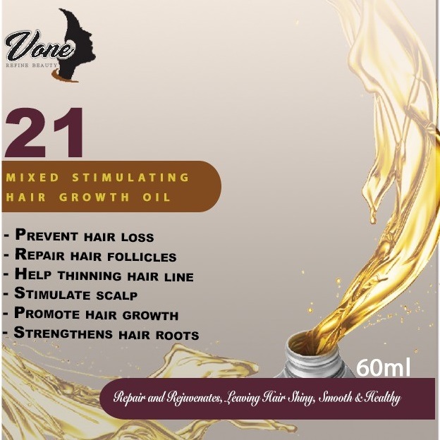 VONE 21 Mixed Stimulating Hair Growth Oil 60ml